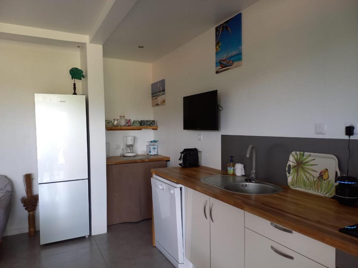 Le Tropical Appartement 1 Ou 2 Chambres レザンセス・ダルレット エクステリア 写真