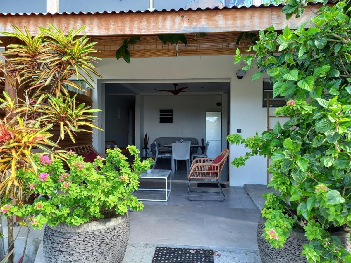 Le Tropical Appartement 1 Ou 2 Chambres レザンセス・ダルレット エクステリア 写真